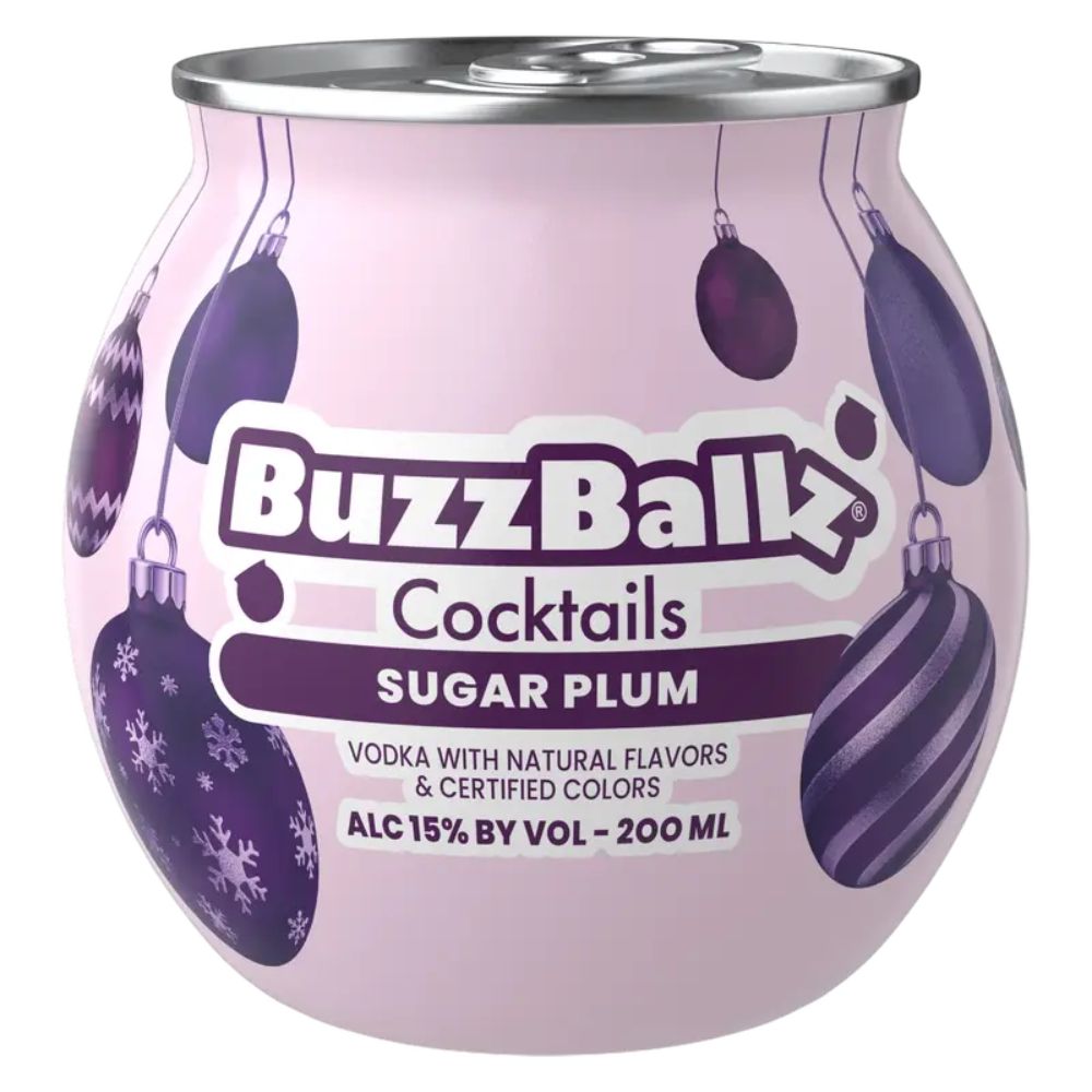BUZZBALLZ SUGAR PLUM SPIRITS COCKTAIL 200ML