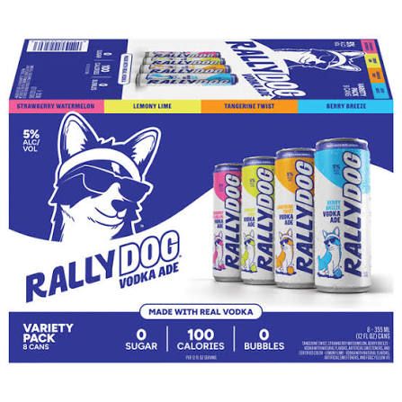 RALLY DOG VODKA ADE 8PK