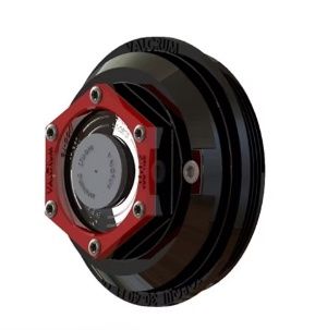 Valcrum Aluminum Oil Cap Kit for Dexter 9K - 15K Axles, 4" Threaded