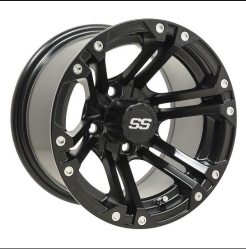 12x7 GTW® Matte Black Specter Wheel