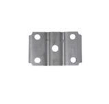 Axle U-Bolt Tie Plate, 3.5K HD - 6K - 7K for 3" Round Axle Tube, 1/2" U-Bolt Holes for 1 3/4" Leaf Springs, Plain Finish