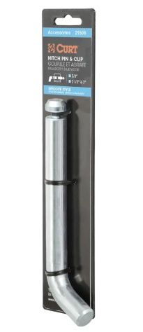 Heavy-Duty 5/8" Hitch Pin with Groove (2-1/2" or 3" Receiver, Zinc, Packaged) #21506