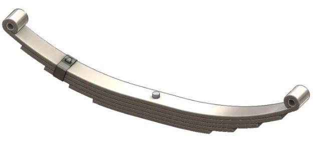 MAT111 - 6K Leaf Spring, DE 5 Lf. 25.25"