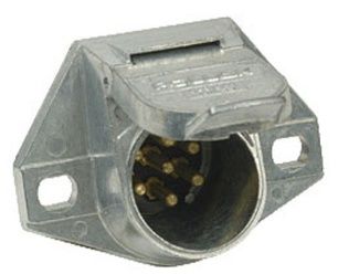 Zinc 7-Way Pin Vehicle End
