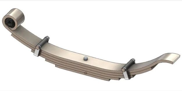 MAT 298 - 10K Leaf Spring, SL 5 Lf. 30-1/2"