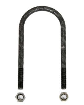 Replacement U-Bolt w/Nuts for 8,000-lb, Round Trailer Axles - 9/16" Diameter