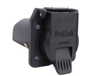 Plastic 7 Way Vehicle End - Wire in