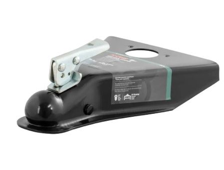 2" A-Frame Coupler with Posi-Lock (5,000 lbs, Black)