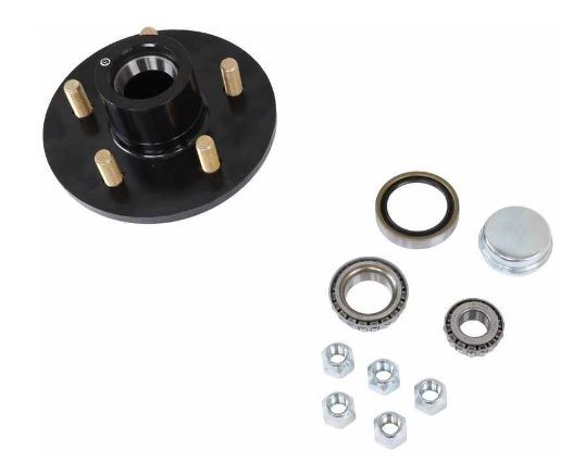 Dexter Trailer Idler Hub Assembly for 2,500-lb Axles - 5 on 4-1/2