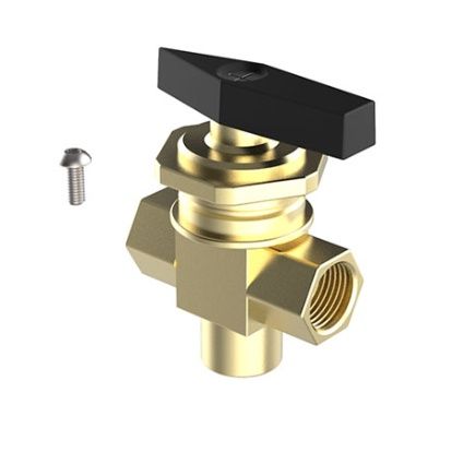 3-Way Ball Valve 1/4 NPTF