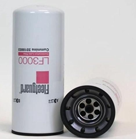 Fleetguard LF3000, Diesel Oil/Lube Filter, Spin-on, Compatible with Cummins Engines
