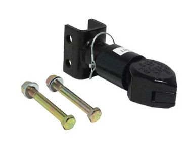 2-5/16" Channel-Mount Coupler with Sleeve-Lock (12,500 lbs, Black)