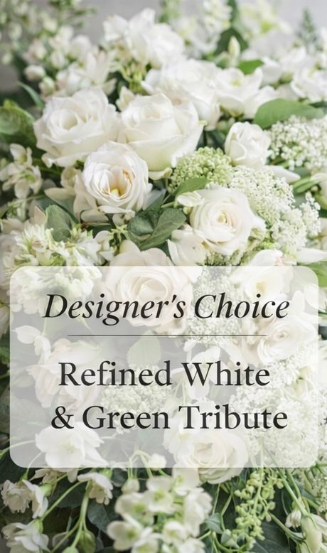 Designer’s Choice — Refined White &amp; Green Tribute
