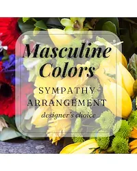 The Bach Flower Co.'s "Funeral Designer's Choice - Masculine"