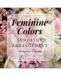 The Bach Flower Co.'s "Funeral Designer's Choice - Feminine"