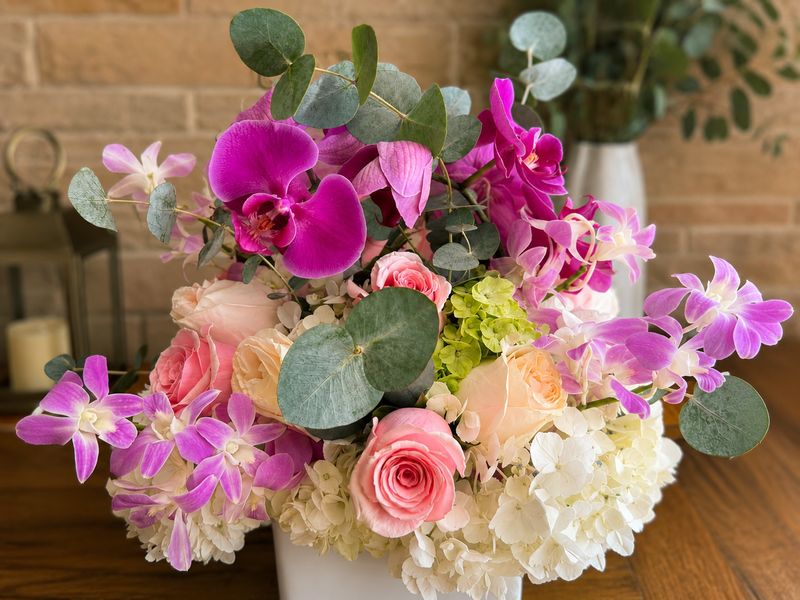Spitfire™ – Orchid Garden Arrangement