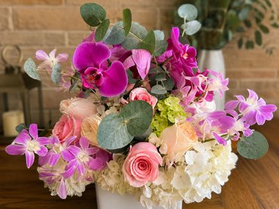 Spitfire™ – Orchid Garden Arrangement