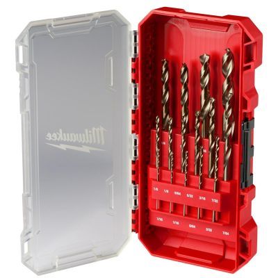 Milwaukee Tool RED HELIX Cobalt Drill Bit Set - 15PC