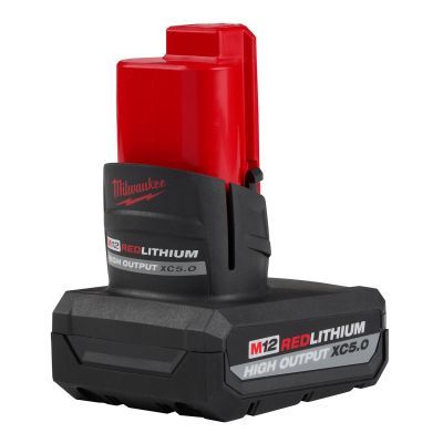 Milwaukee Tool M12 REDLITHIUM HIGH OUTPUT XC5.0 Battery