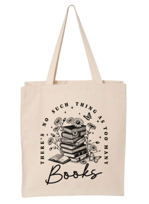 Never Too Many Books