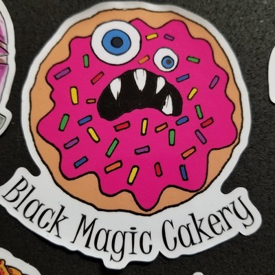 Monster Donut (sticker)