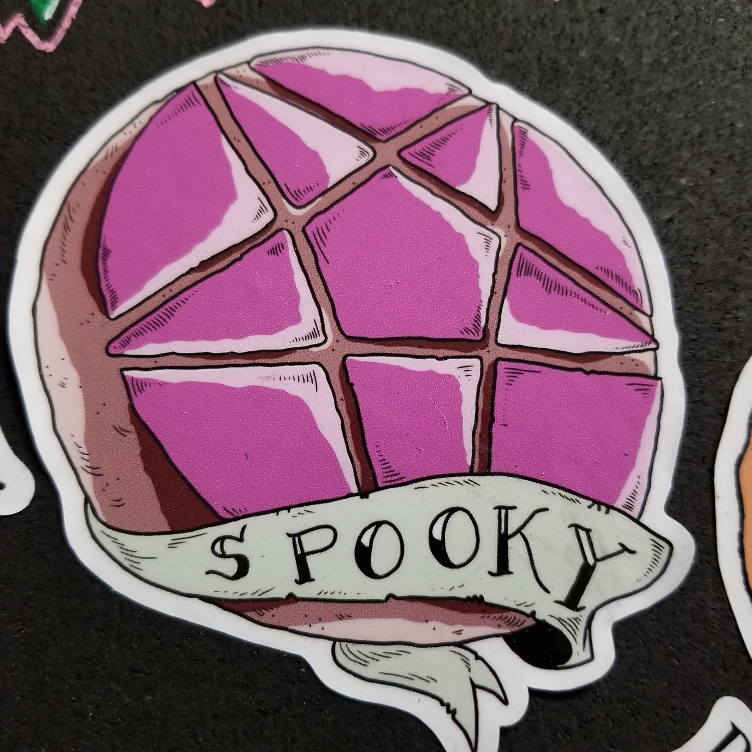 Spooky Concha (sticker) Spooky Concha (sticker)