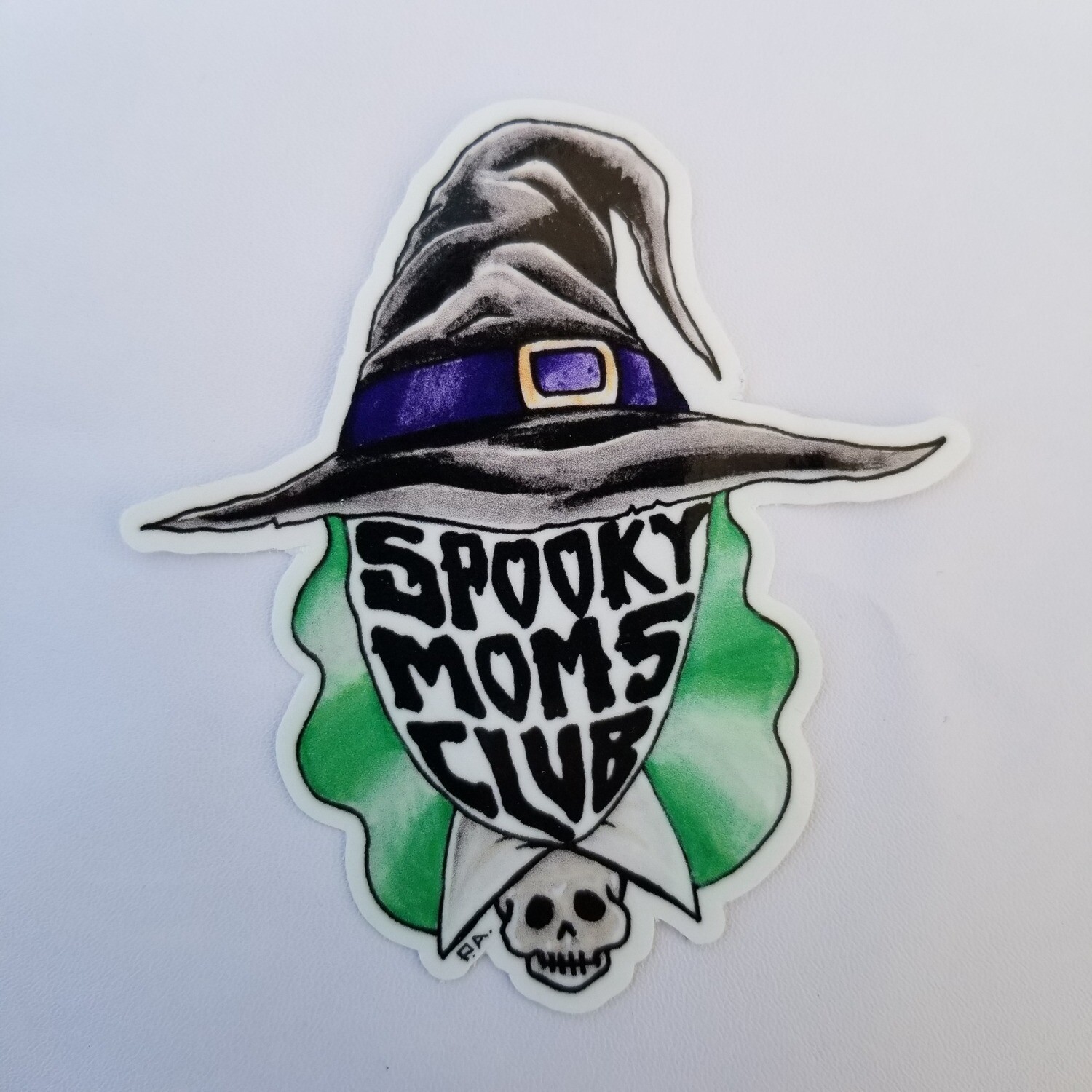 Bruja-Spooky Mom's Club sticker Bruja-Spooky Mom's Club sticker