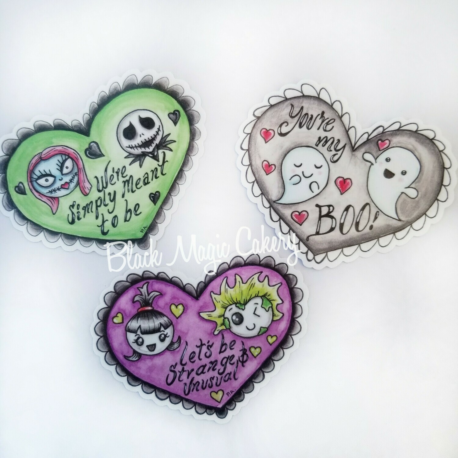 Horror Love Sticker Horror Love Sticker