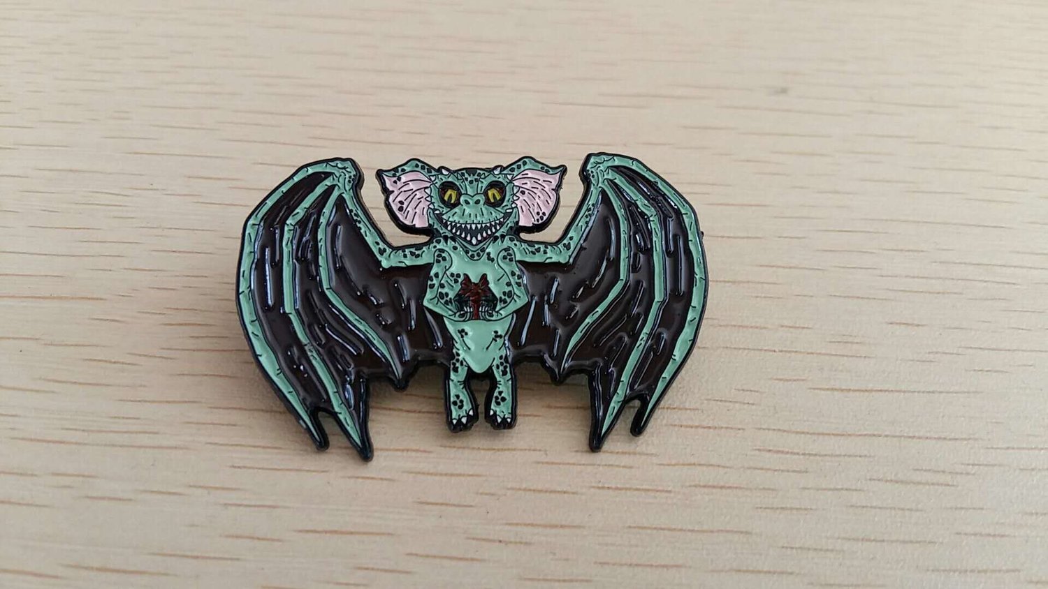 Bat Gremlin holiday pin Bat Gremlin holiday pin