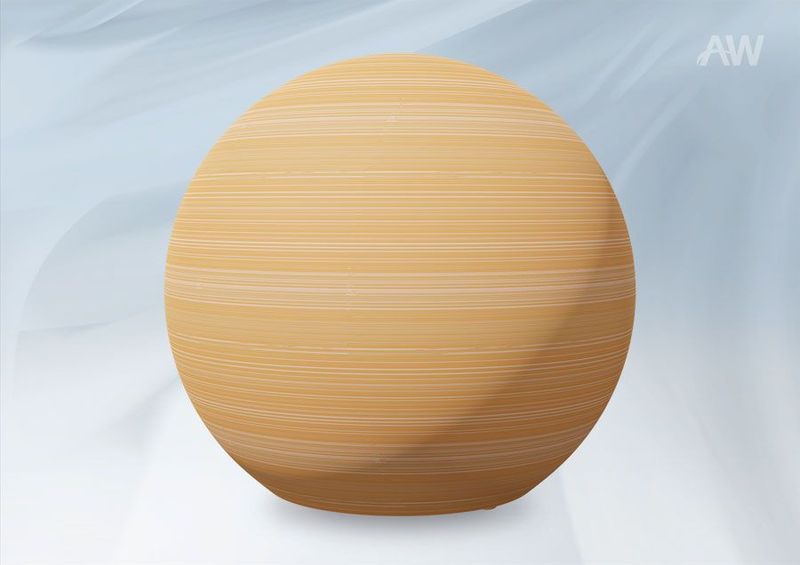 WASSER URNE MOONLINE ORANGE