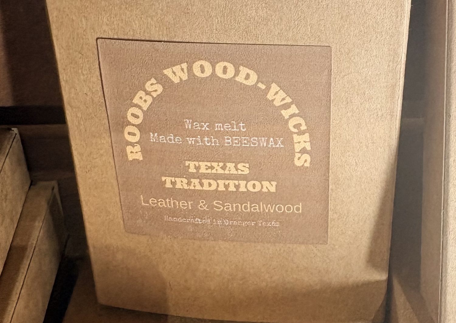 Custom Scented Wax melts, Signature scent: Texas tradition