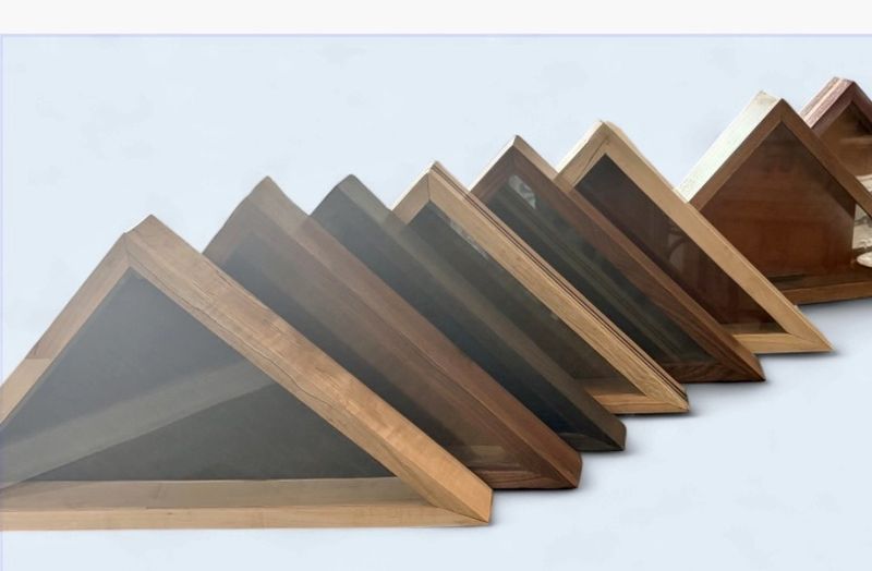 Memorial flag display case