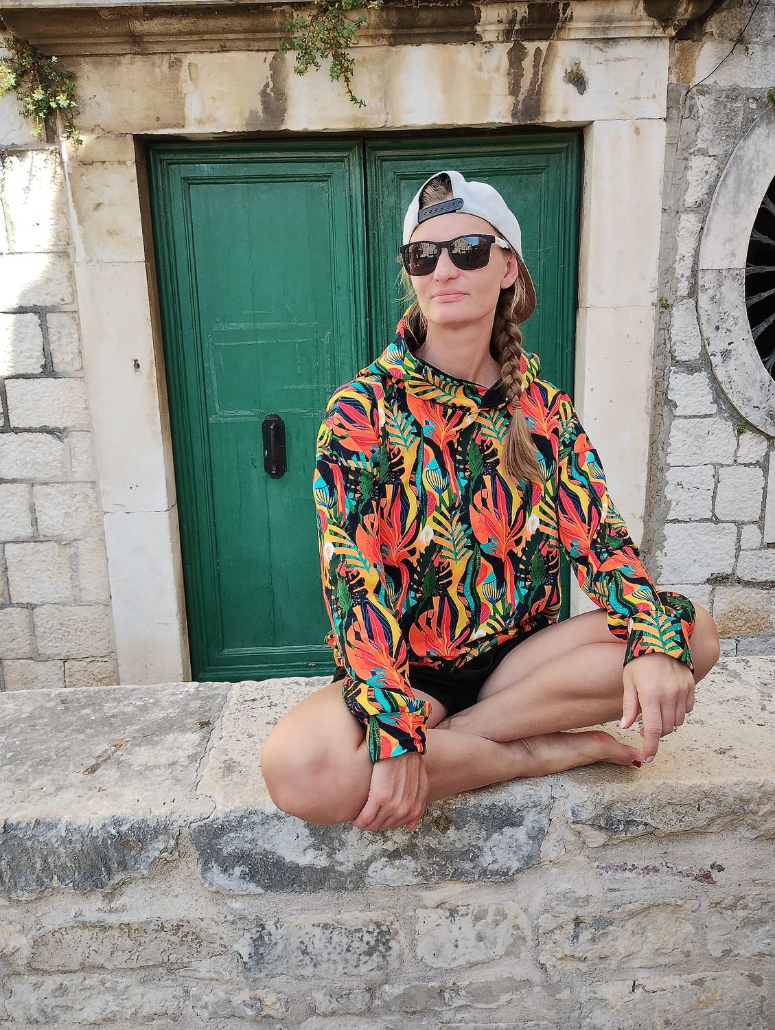 Bluza- Kolorowa dżungla, abstrakcja