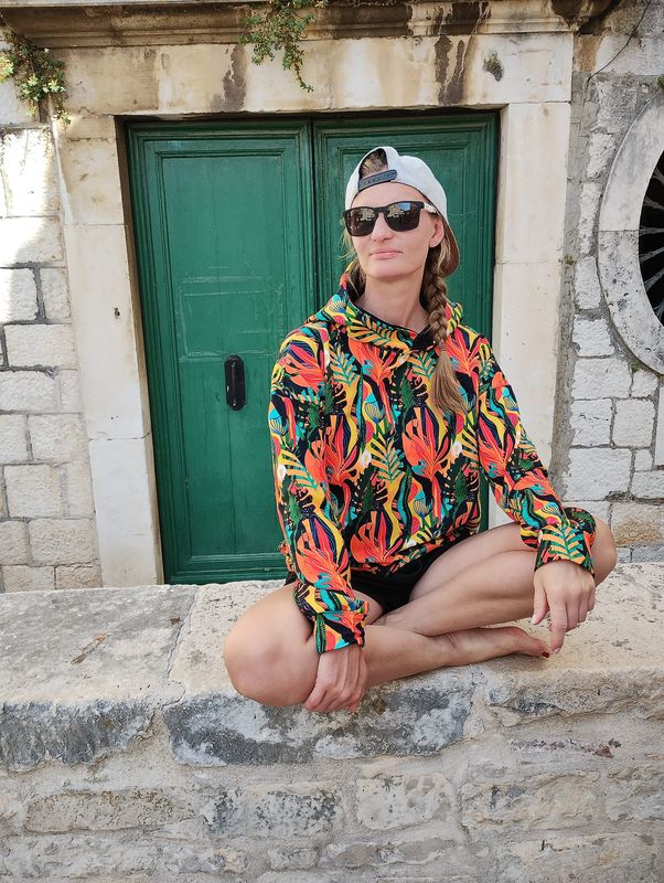 Bluza- Kolorowa dżungla, abstrakcja