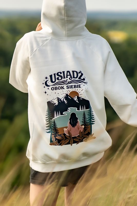 Bluza White - Usiądź obok Siebie