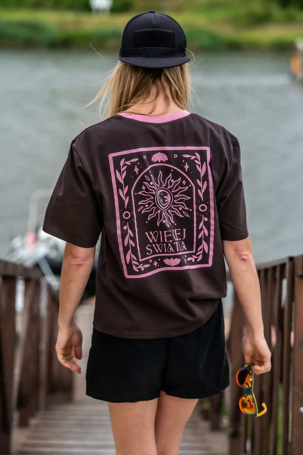 Tshirt Brown-Więcej Światła!