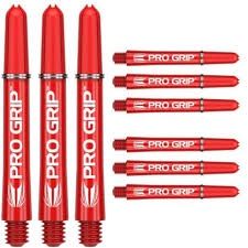 Target - Pro Grip 3 sets, Colour: Red, Lengt: In Between