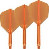 Target - K-Flex N°6 - Neon, Colour: Orange, Lengt: Short