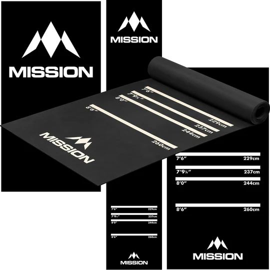 Mission - Heavy Duty Rubber dart mat