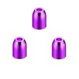 L-style Premium Metal Champagne Rings (3st), Colour: Purple