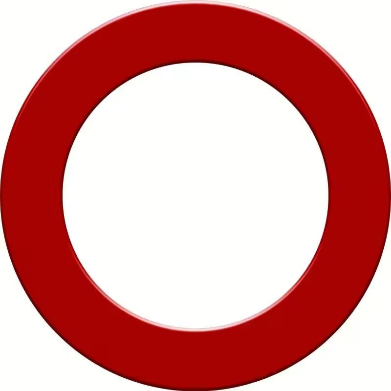 Dartsturm - Dartboard Surround, Colour: Red