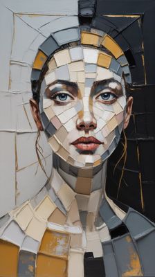 Styl abstrakcyjny - orientacja pionowa. Darmowa dostawa.*