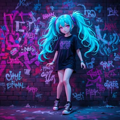 Styl anime - kwadrat. Darmowa dostawa.*