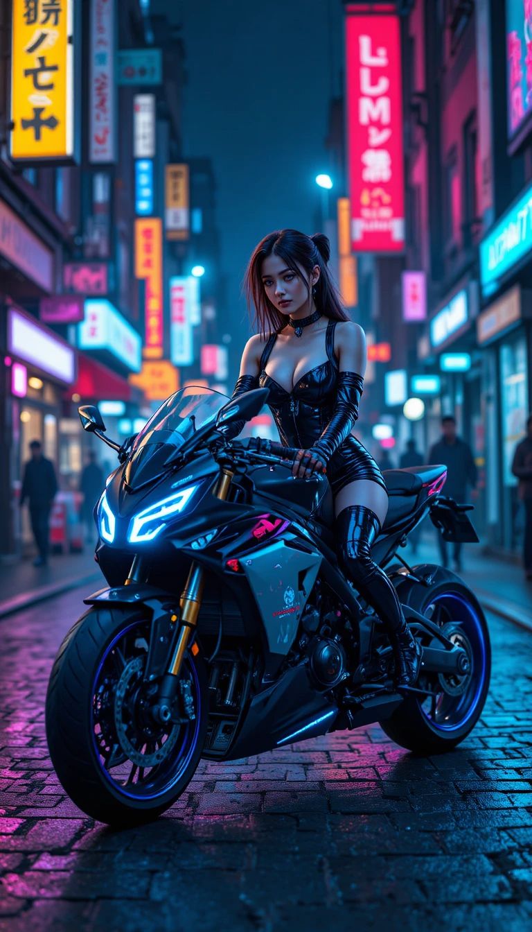 Styl cyberpunku- orientacja pionowa. Darmowa dostawa.*