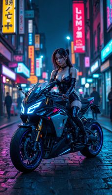 Styl cyberpunku- orientacja pionowa. Darmowa dostawa.*