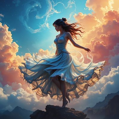 Styl cloud dancer - kwadrat. Darmowa dostawa.*