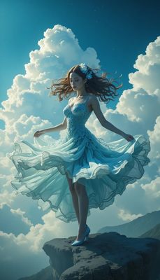 Styl cloud dancer - orientacja pionowa. Darmowa dostawa.*