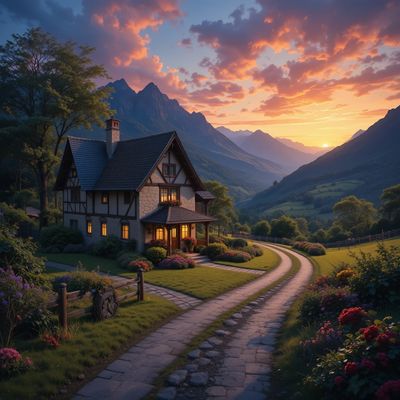 Krajobrazy - kwadrat. Darmowa dostawa.*