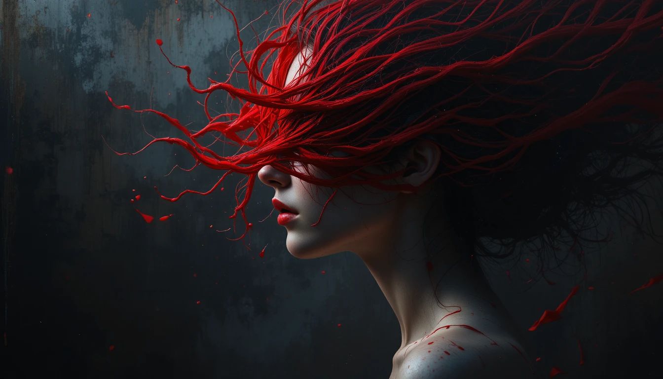 Styl ekspresjonistyczny - orientacja pozioma. Darmowa dostawa.*