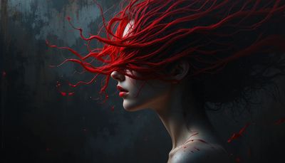 Styl ekspresjonistyczny - orientacja pozioma. Darmowa dostawa.*